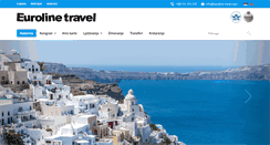 Desktop Screenshot of euroline-travel.com